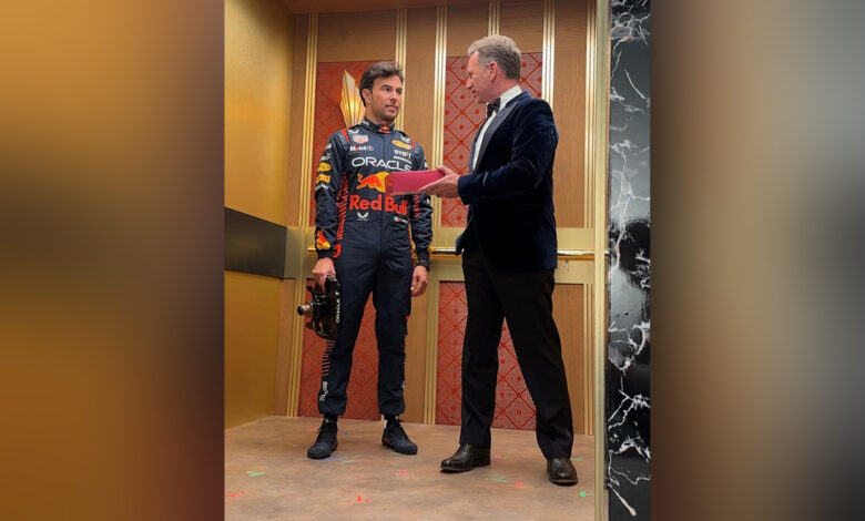 “Checo” Pérez protagoniza cortometraje de Red Bull en Las Vegas