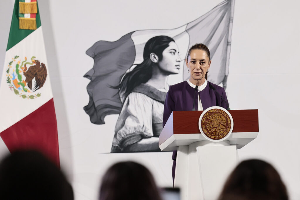 Sheinbaum celebra que Trump compartiera en sus redes la campaña mexicana contra las drogas